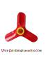Preview: Lego Duplo, Toolo  Propeller Klein mit gelber Schraube (6288c01) rot