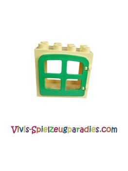 Lego Duplo Tür-/Fensterrahmen 2 x 4 x 3 Erhöhter Türumriss  (2332-4809) helles Hellgelb /Hellgrün