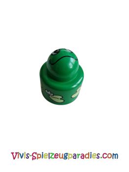 Lego Stein Primo, runde Rassel 1 x 1 mit Frosch Muster (31005pb04)