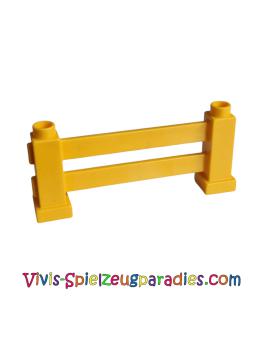 Lego Duplo Zaun 1 x 6 x 2 Bauernhof (31021) Helles Hellorange