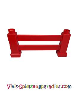 Lego Duplo Zaun 1 x 6 x 2 Bauernhof (31021) rot