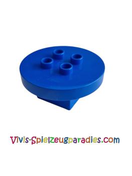Lego Duplo furniture table round 4 x 4 x 1,5 (31066) blue