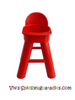 Lego Duplo Puppen Möbel Hochstuhl (31314) rot