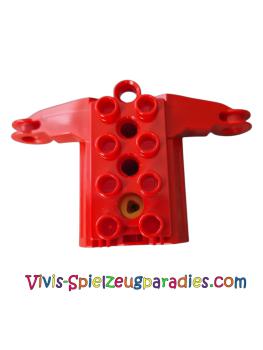 Lego Duplo, Toolo Motorblock 4 x 6 (31382c01) rot