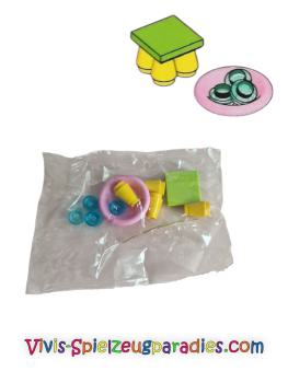 Lego Friends Hocker und Teller mit Bonbons,  Adventskalender 2012, (Tag 13, 3316-14)
