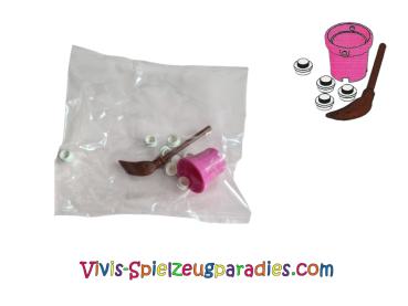 Lego Friends Korb mit Besen und Schneebällen,  Adventskalender 2012, (Tag 16, 3316-17)