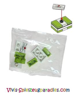 Lego Friends  Limette/Weißes Geschenk, Adventskalender 2012, (Tag 18, 3316-19)