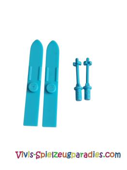 Lego Friends skis and ski poles, Advent calendar 2012, (day 4, 3316-5)