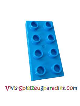 Lego Duplo Platte Basic 2x4 Dick (40666) dunkles Azur