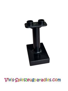 Lego Duplo Halterung 2 x 3 x 3 mit 2 Top Nieten (41969) schwarz