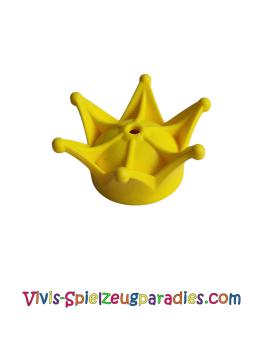 Lego Duplo Utensil Krone, oben geschlossen (42001) Gelb