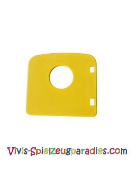 Lego Duplo Tür-/Fensterscheibe 1 x 4 x 3 mit Bullauge (4248) gelb