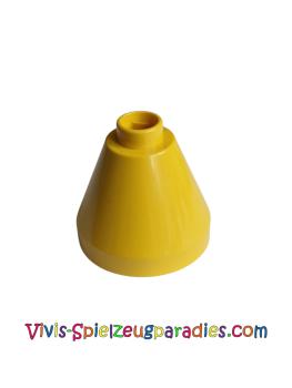 Lego Duplo Kegel  2 x 2 x 1  2/3 (4378) gelb, Toolo Set 2945