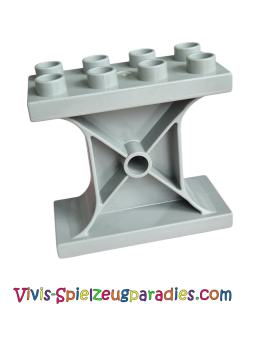 Lego Duplo Halterung 2 x 4 x 3 (4537) hellgrau