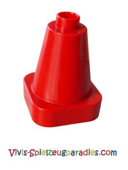 Lego Duplo-Kegel 2 x 2 x 2 quadratische Basis (47408) rot