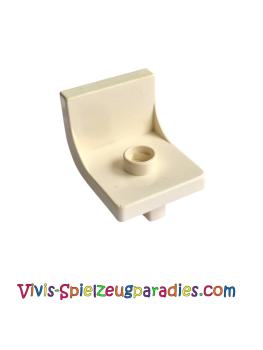 Lego Duplo chair with rivet (4839) white