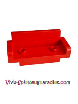 Lego Duplo Couch / Sofa 2 x 6 mit Niete (4888) rot