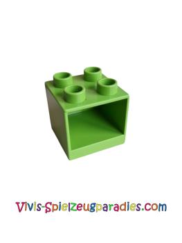 Lego Lego Duplo Furniture Cabinet 2x2x1.5 (4890) Fabuland Lime