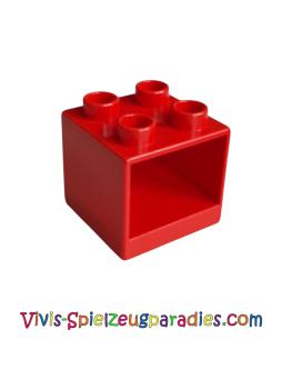 Lego Lego Duplo Möbel Schrank 2x2x1.5 (4890) rot