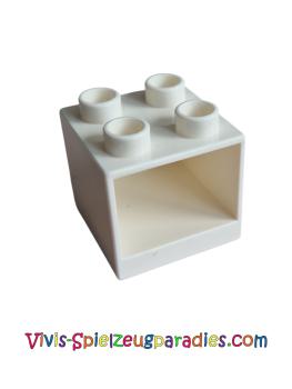 Lego Lego Duplo Möbel Schrank 2x2x1.5 (4890) weiß