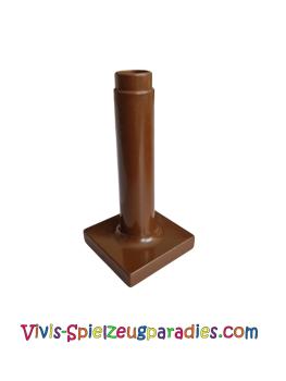 Lego Duplo Stütze Schild Pfosten Schirmständer hoch (4913) braun