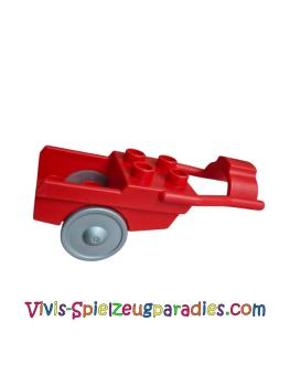 Lego Duplo Pferdewagen (6373c01) rot