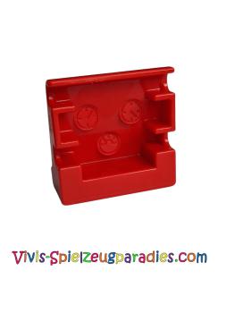Lego Duplo Platte 1 x 2 x 1 2/3 Schräg mit 3 geprägten Stärken (6428) rot