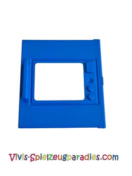 Lego Duplo Möbel Ofentür mit festem transklarem Glas (6470) blau