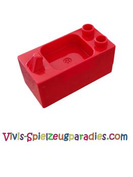 Lego Duplo, Möbel Waschbecken  (6473) rot
