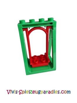 Lego Duplo Swing (6496, 6514) light green, red