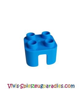 Lego Duplo Chair with Rivet (4839) Maersk Blue