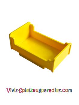 Lego Duplo furniture bed 3 x 5 x 1 2/3 (4895 / 76338) yellow