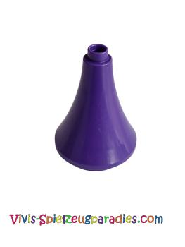 Lego  Duplo, Dachspitze 3 x 3 x 3 (konischer Kegel)(98137) dunkelviolett
