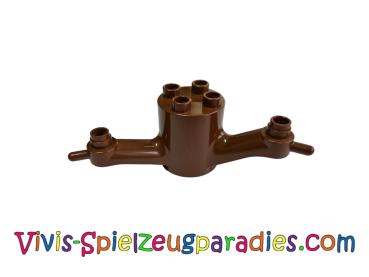 Lego Duplo Baum Stamm rund Pflanze Ast Äste Zweig (2285) braun