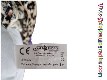 Preview: Miss Piggy im Animalprint Kleid Muppets