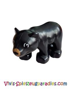 Lego Duplo Bär Baby mit mittlerem Nougat-Maulkorbmuster (bearcubc01pb02)