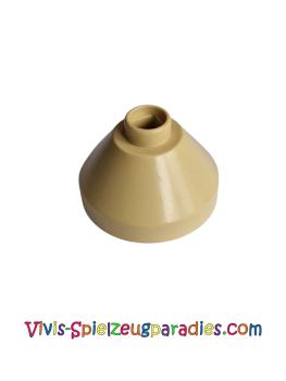 Lego Duplo Kegel Lampenschirm 2 x 2 x 1 (dupcone2) tan