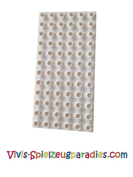 Lego Duplo Basic Platte 6x12 (4196) weiß