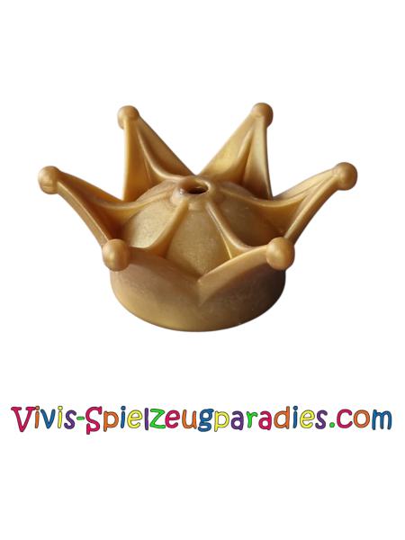 Lego Duplo Utensil Krone, oben geschlossen (42001) Perlmutt Gold