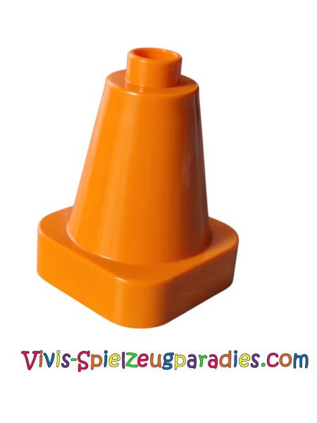 Lego Duplo-Kegel 2 x 2 x 2 quadratische Basis (47408) Orange