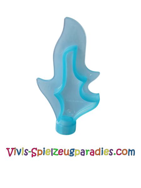 Lego Duplo Flamme Feuer 2x1x5 (51703) Trans-Hellblau