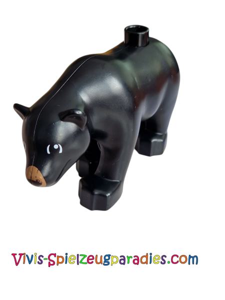 Lego Duplo Bär Erwachsener mit mittlerem Nougat-Maulkorbmuster (dupbearc01pb02)