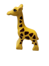 Lego Duplo Baby Giraffe  gelb mit vielen einzelnen Punkten (2278pb01)