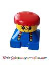Lego Duplo 2 x 2 x 2 Figur Ziegelstein Mann (42327pb20)