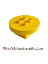 Lego Duplo Möbel Tisch Rund 4 x 4 x 1,5 (31066) gelb