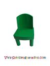 Lego Duplo Puppen Möbel Stuhl (31313) grün