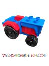 Lego Duplo Traktor (4818c06) blau/rot