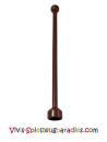 Lego Duplo Fahnenmast / Antenne 1 x 9 (51708) rotbraun