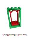 Lego Duplo Schaukel (6496, 6514) hellgrün, rot