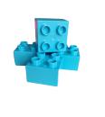 Lego Duplo brick Basic 2x2 (3437) medium azure blue